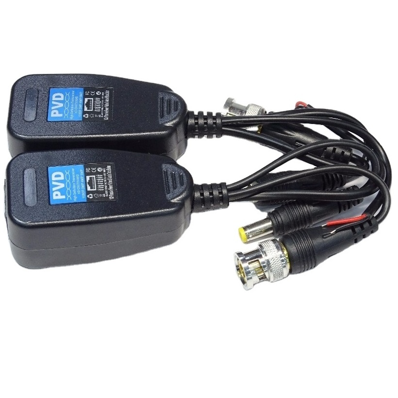 PVA Video power Audio bnc to rj45 5MP 8MP AHD CVI TVI HD  Video Balun