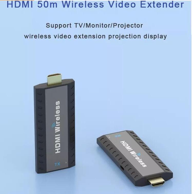 MINI Wireless HDMI AV Kit(WHDI) Supports Full HD 1080p signals and Extends HDMI or DVI signals up to 50M