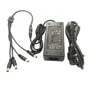 12V 5A Power Supply with 8 Way DC Splitter Power Cable For CCTV Camera Laptop Solar LED 12V 5A AC DC Power Adapter