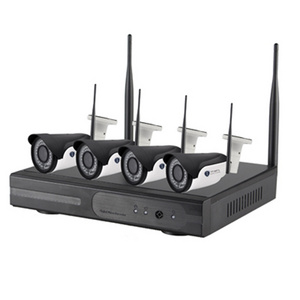 4 / 16/ 12CH H.265 2.4G CCTV 16 Channels Wireless Wifi Camera NVR KIT Wifi with 4 Wifi IP Camera and Wi-Fi NVR