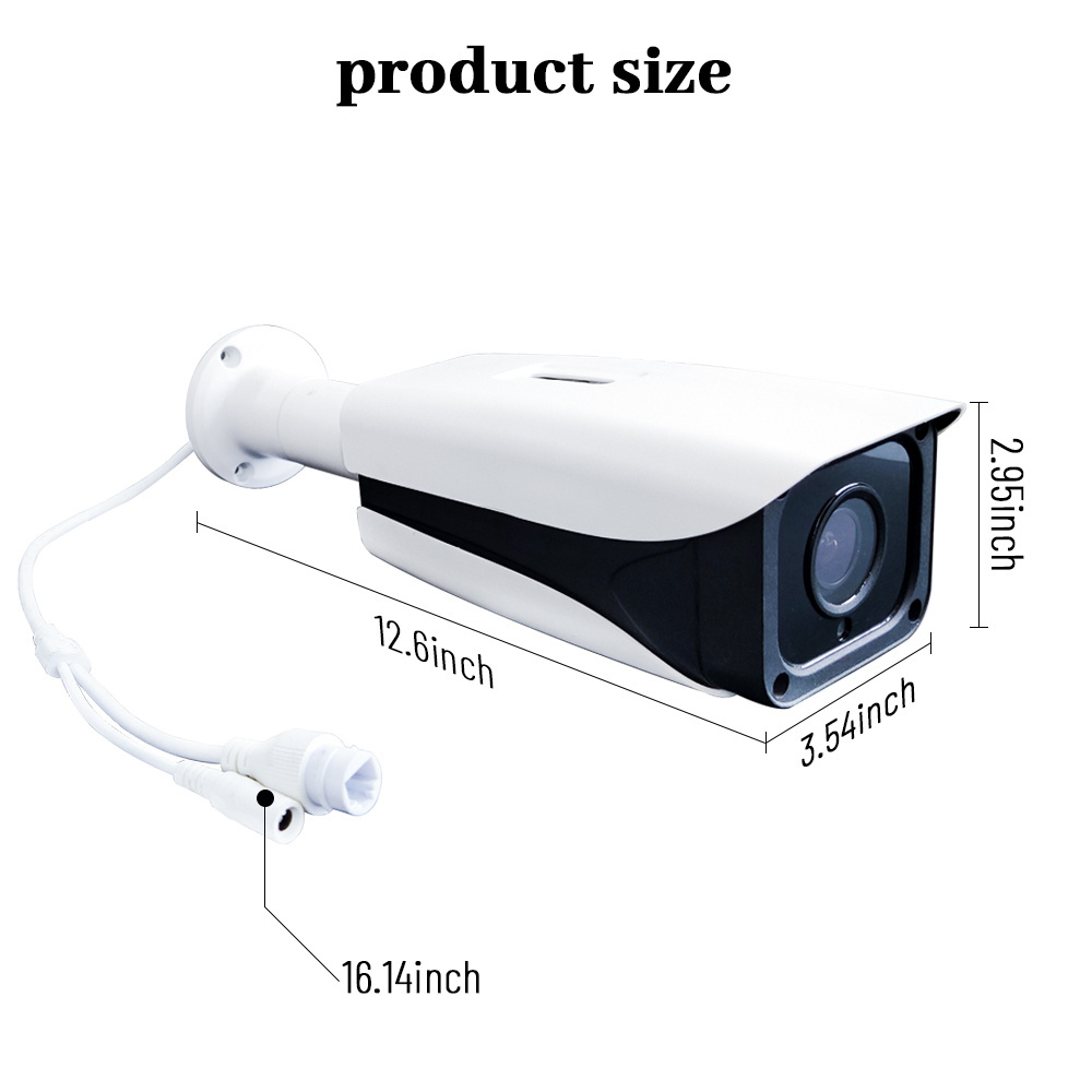 WESECUU best price surveillance analog ahd camera Vary focal lens IR Weather-proof Cameras Aluminum alloy cctv security camera