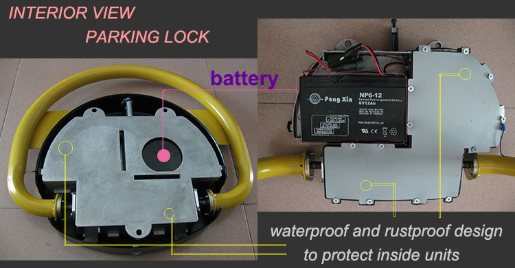 Remote control parking barrier / remote control car park locking GAT-ABS9