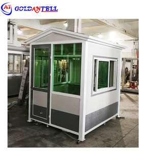 OEM customized design luxury portable booth outdoor security cabins luxury house parking security room