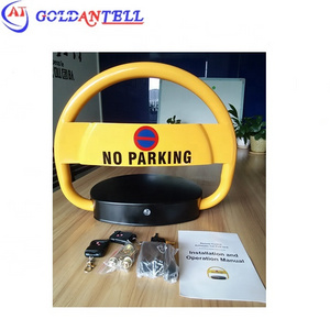 Vehicle security parking space blocker / solar car parking barrier in remote controlling