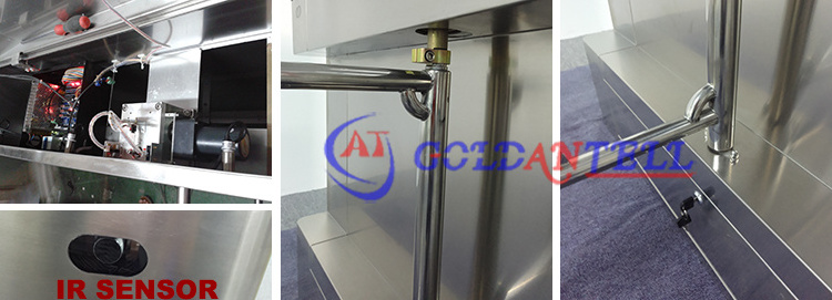 Stainless motor gate half height prestige turnstile automatic swing gate barrires flexible security smart card door