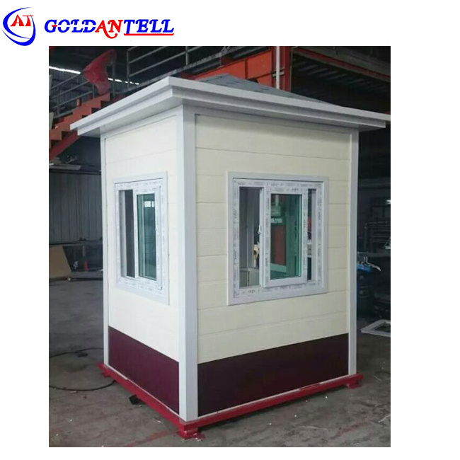 OEM customized design luxury portable booth outdoor security cabins luxury house parking security room