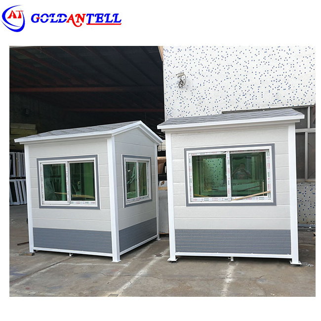 OEM customized design luxury portable booth outdoor security cabins luxury house parking security room