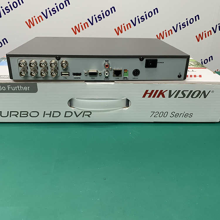 Hik OEM Vision Turbo HD  8 CH DVR DS-7208HQHI-K1 H.265+ 1080P 8 Channel CCTV DVR