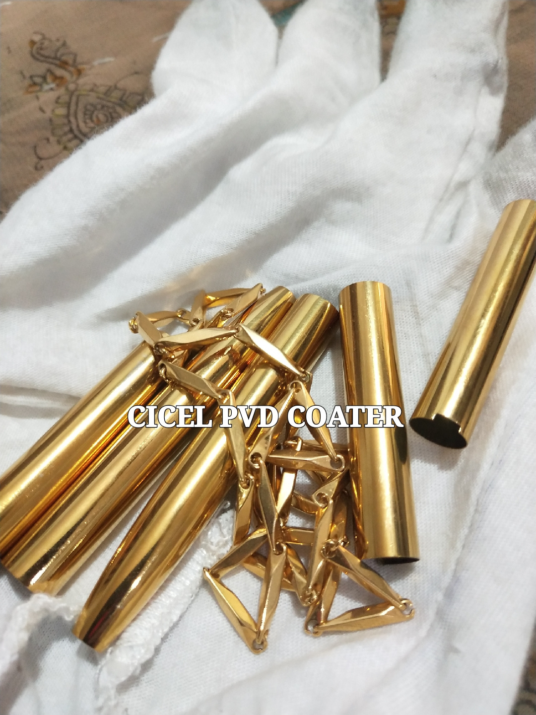 CICEL real gold target PVD vacuum coating machine