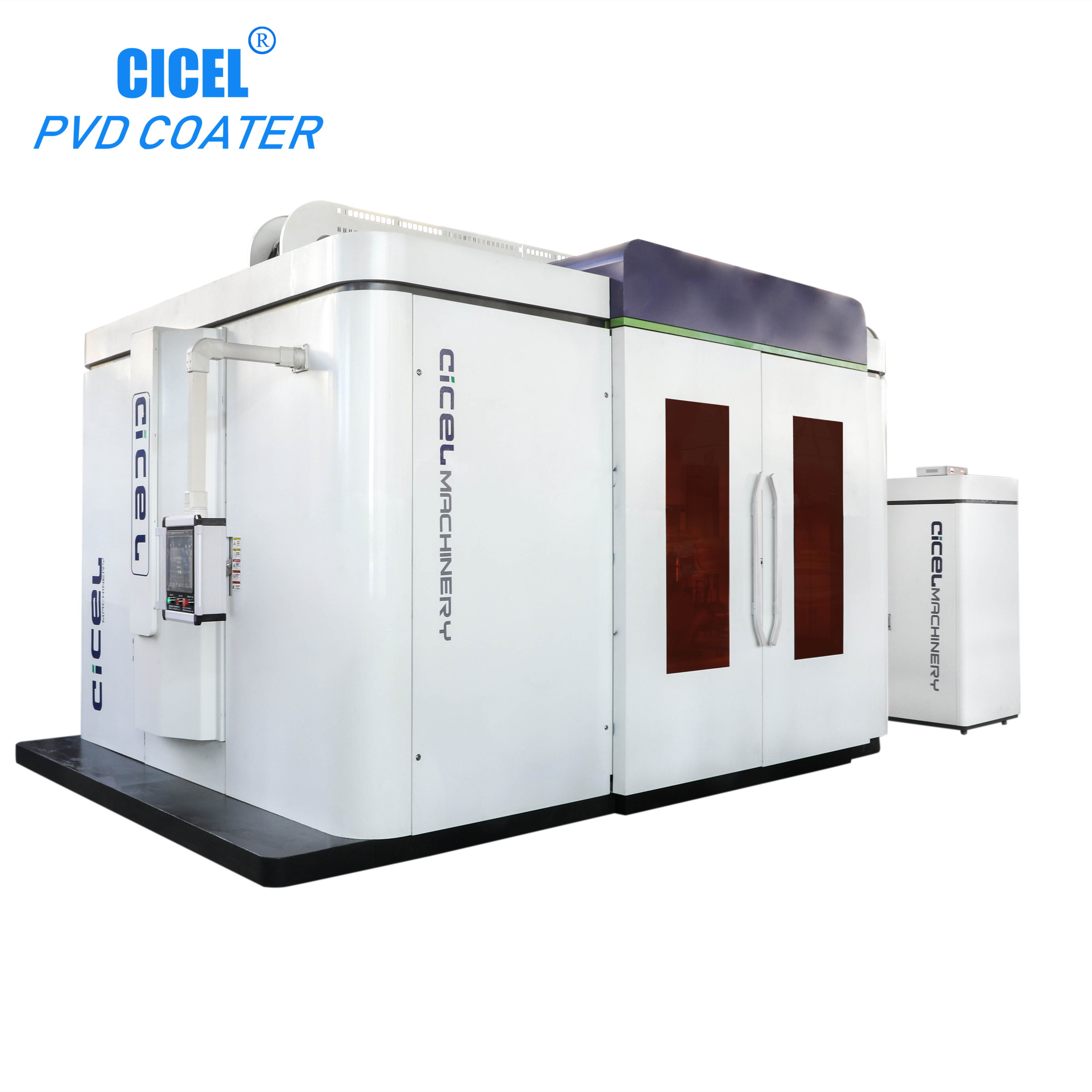 CICEL titanium PVD vacuum coating machine for stainless phone parts