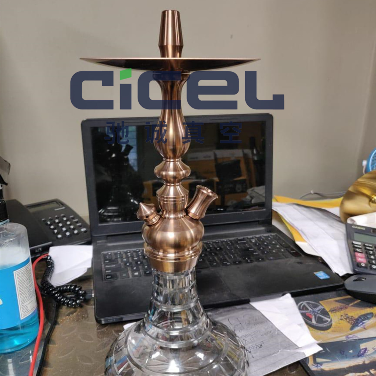 CICEL  stainless steel shisha hookah Vacuum titanium coating equipment/PVD coating machine