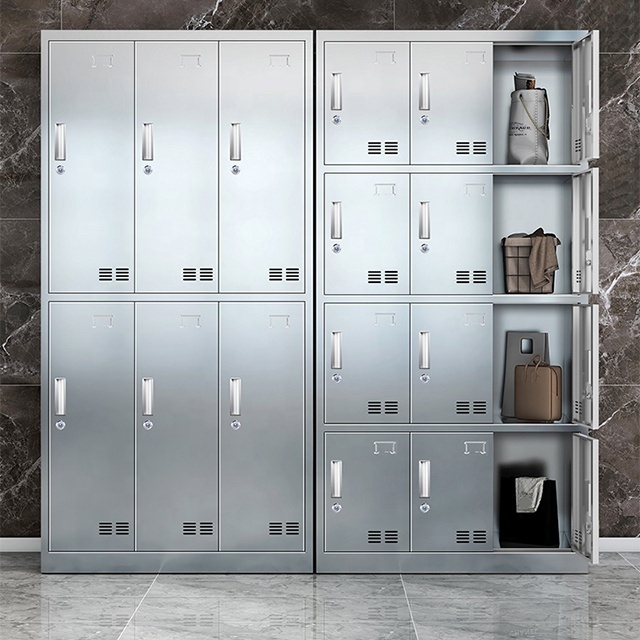 Metal wardrobe stainless steel metal cupboard staff locker