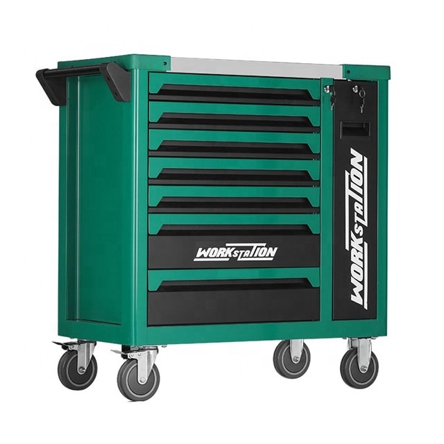 Advanced Durable American Professional Workshop Garage Toolbox with Tool Trolley Tool Cabinet Toolbox