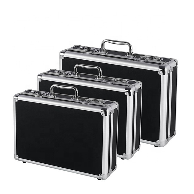 Hardware Tool Box Hard Briefcase Carrying Case With Lock