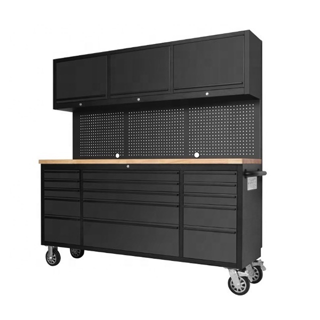 Heavy duty garage cabinets storage tool chest on wheels