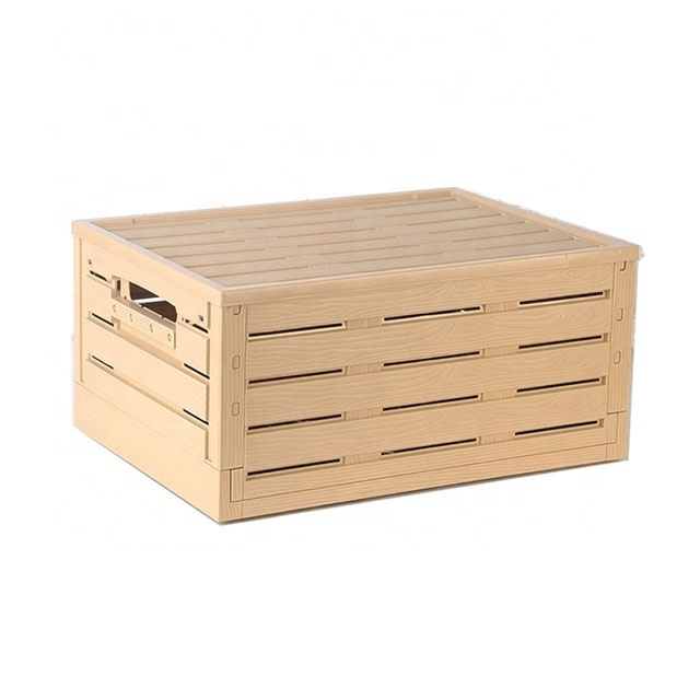 Collapsible storage crate bins foldable storage box for clothes