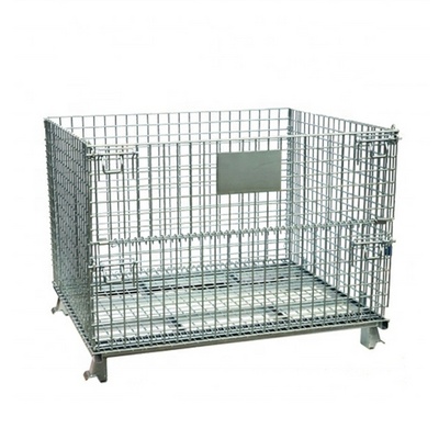 Warehouse storage cage forklift safety cage large metal container