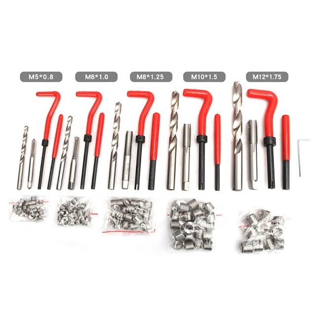 131 Pcs Engine Block Restoring Damaged Thread Repair Tool Kit