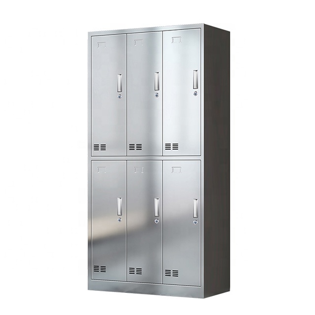 Metal wardrobe stainless steel metal cupboard staff locker