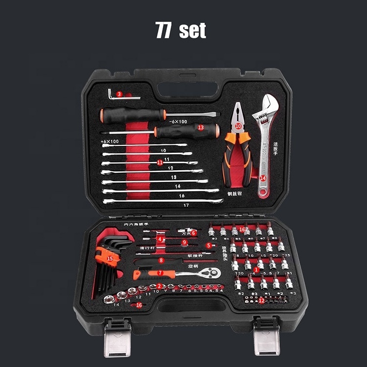 Tools box set mechanic car tools hardware vehicle tools