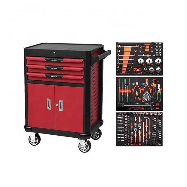 Tool set box mechanic toolbox garage tool chest with tools