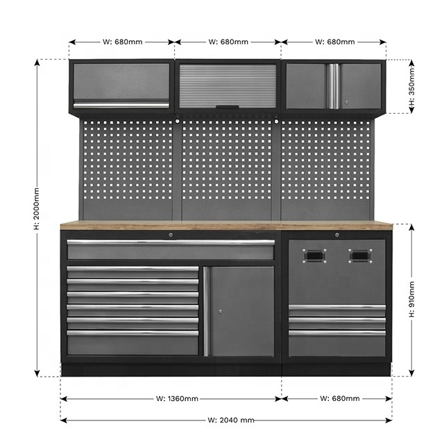 Garage organizer drawers locking garage cabinet tool garage storage