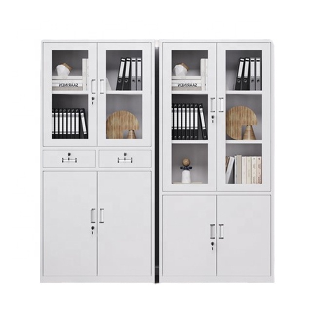 Office metal cupboard metal storage cabinet with drawers