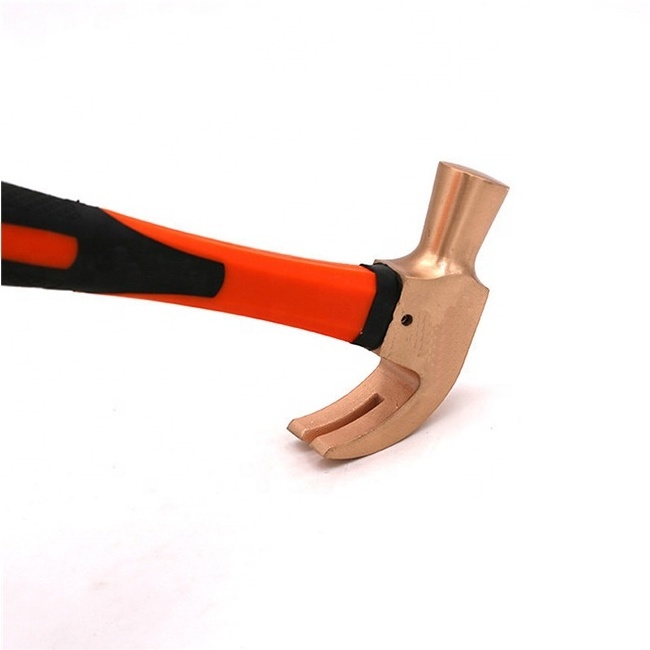 Non-Sparking Hand Tool Beryllium Copper Spark-free Safety Claw Hammer