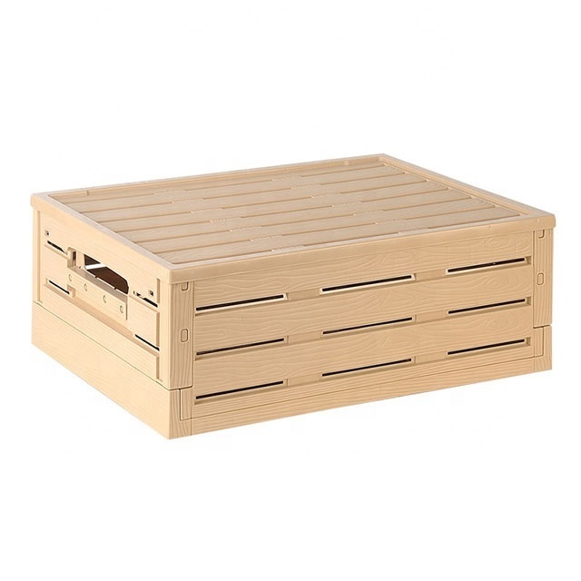 Collapsible storage crate bins foldable storage box for clothes