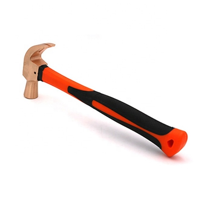 Non-Sparking Hand Tool Beryllium Copper Spark-free Safety Claw Hammer