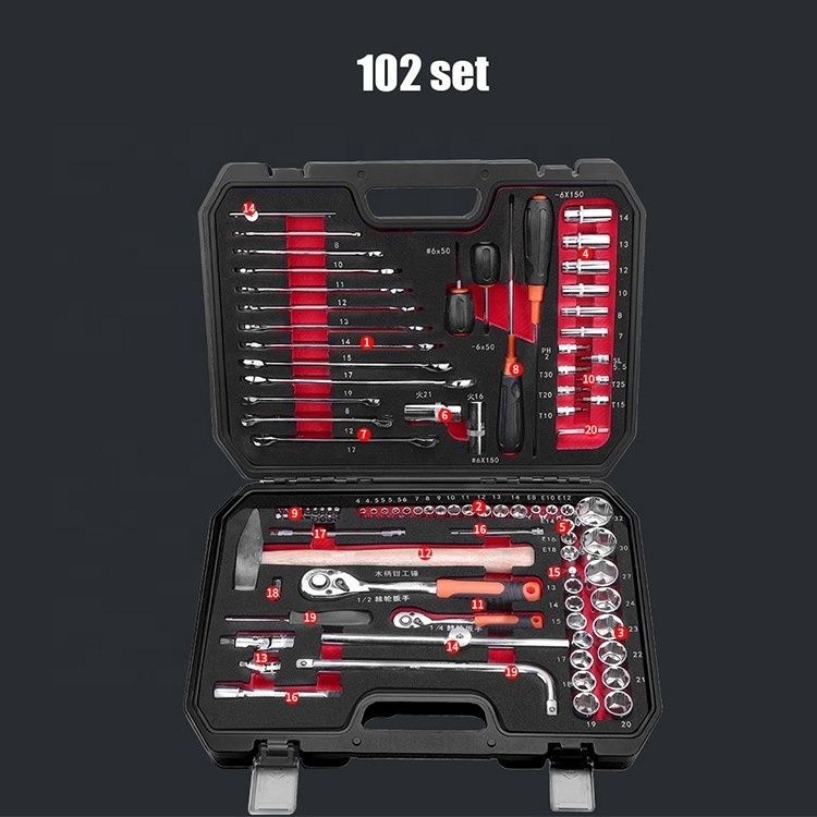 Tools box set mechanic car tools hardware vehicle tools