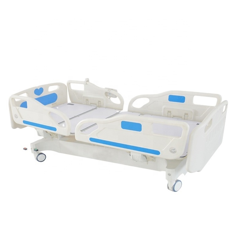 Manufacturer Hospital Furniture Nursing Bed Electric 5 Functions ICU Hospital Bed