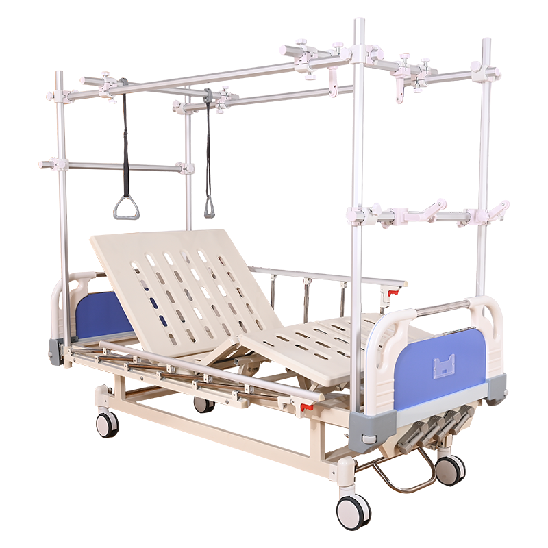 Hot Sale Orthopedic Traction Bed 4-Crank Manual Three-Function Split-Leg Durable Metal Material