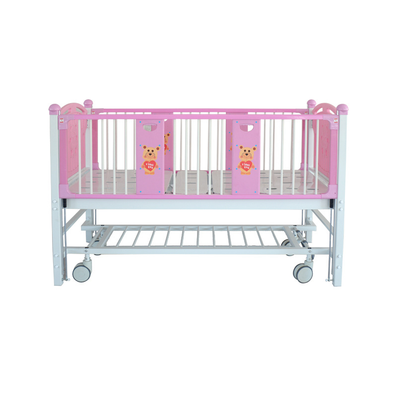 Adjustable Two-Function Kids Sleeping Bed Economical Metal Design