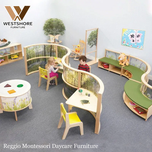 Nursery Furniture Sets Kindergarten Preschool Storage Cabinet Daycare Beds For Toddlers Reggio Montessori Classroom Furniture