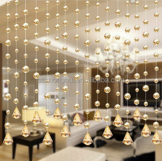 wedding decorations crystal bead curtain