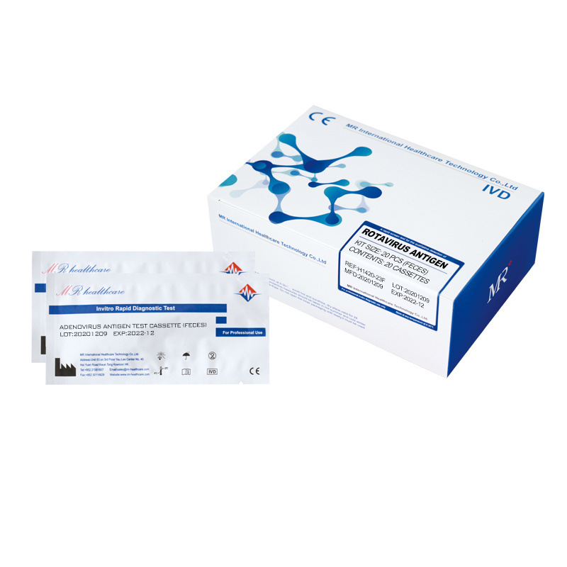 Uncut Sheet Rapid Rotavirus Test Kit with Cassettes infection rapid rotavirus diagnostic test