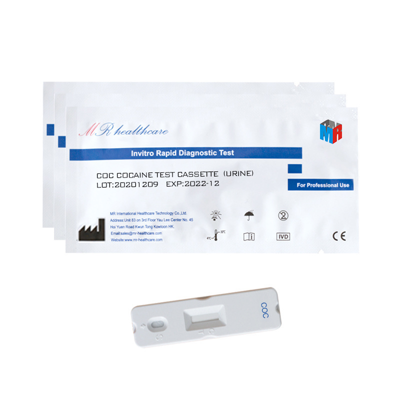 High precision COC Test Cassette Test kit for drugs all test