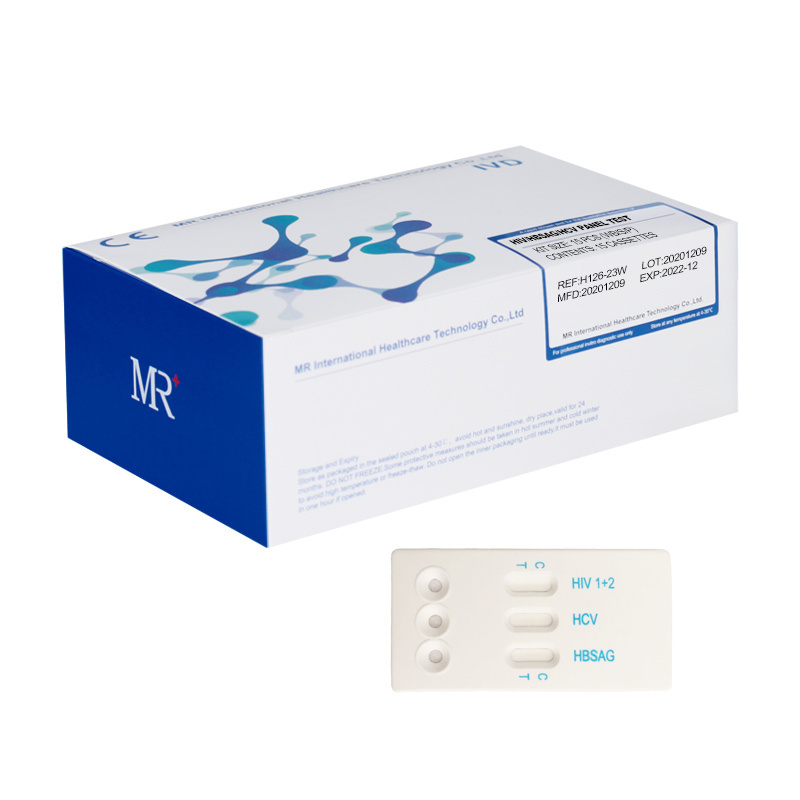 Medical diagnostic Rapid Test HIV HCV HBsAg Test strip test kit