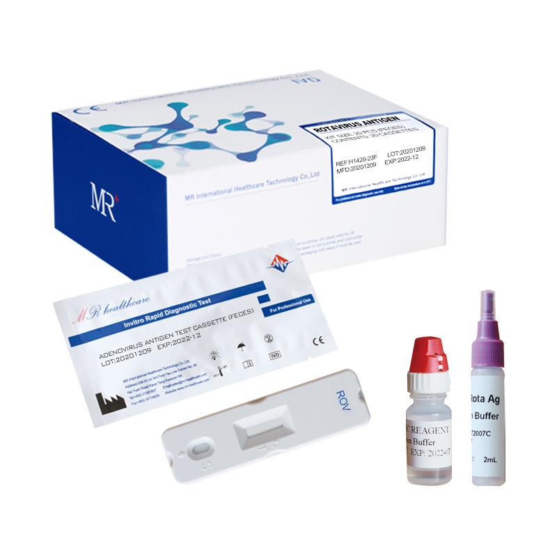 Uncut Sheet Rapid Rotavirus Test Kit with Cassettes infection rapid rotavirus diagnostic test