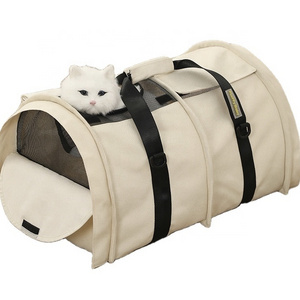 Foldable Portable Soft-Sided Pet Carrier Tote Bag Small Dog Cat Carrier pet houses cages