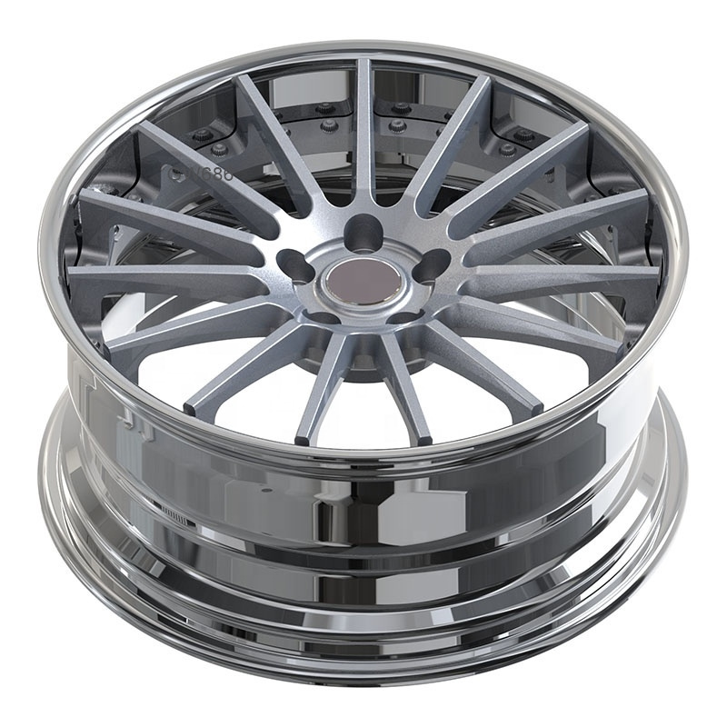 GVICHN Brand 6061-T6 aluminum alloy custom forged wheel factory hot - selling 24 inch 5x120 forged rims