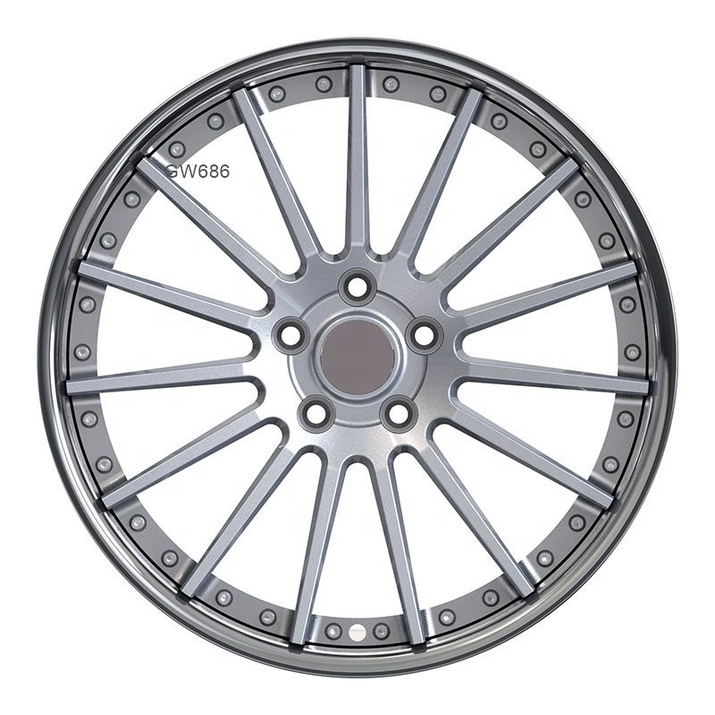 GVICHN Brand 6061-T6 aluminum alloy custom forged wheel factory hot - selling 24 inch 5x120 forged rims