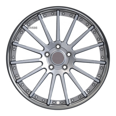 GVICHN Brand 6061-T6 aluminum alloy custom forged wheel factory hot - selling 24 inch 5x120 forged rims