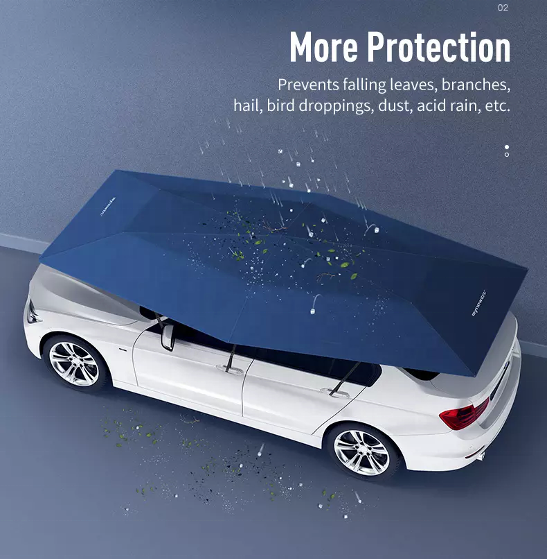 Automatic Car Umbrella Sun Shade Cover Foldable Folding Roof Covers Umbrella Tent for Cars