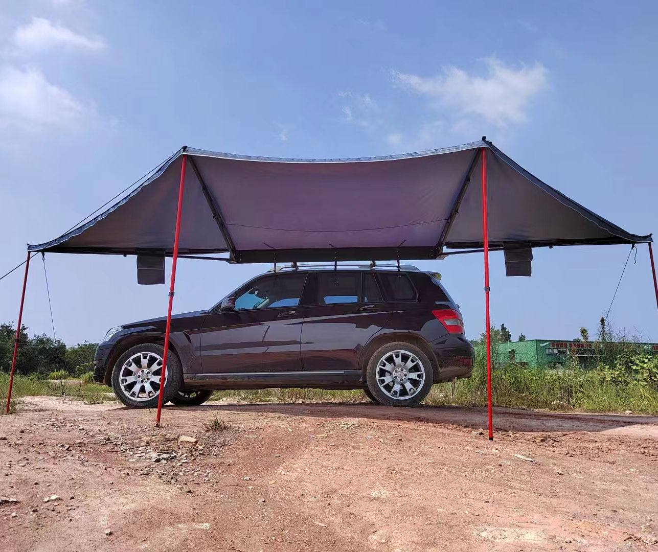 Wholesale 270 Awning Foldable Car Canopy Car Camping Tent Outdoor Side Portable Car Shade Canopy