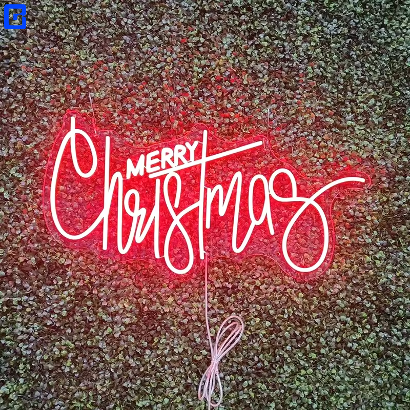 Manufacturers Customized LED Neon Lights Sign Christmas Luminous Acrylic Letters for Families and Bars Wall Installation