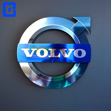 Factory wholesale custom Volvo sign backlit business sign acrylic led logo signs