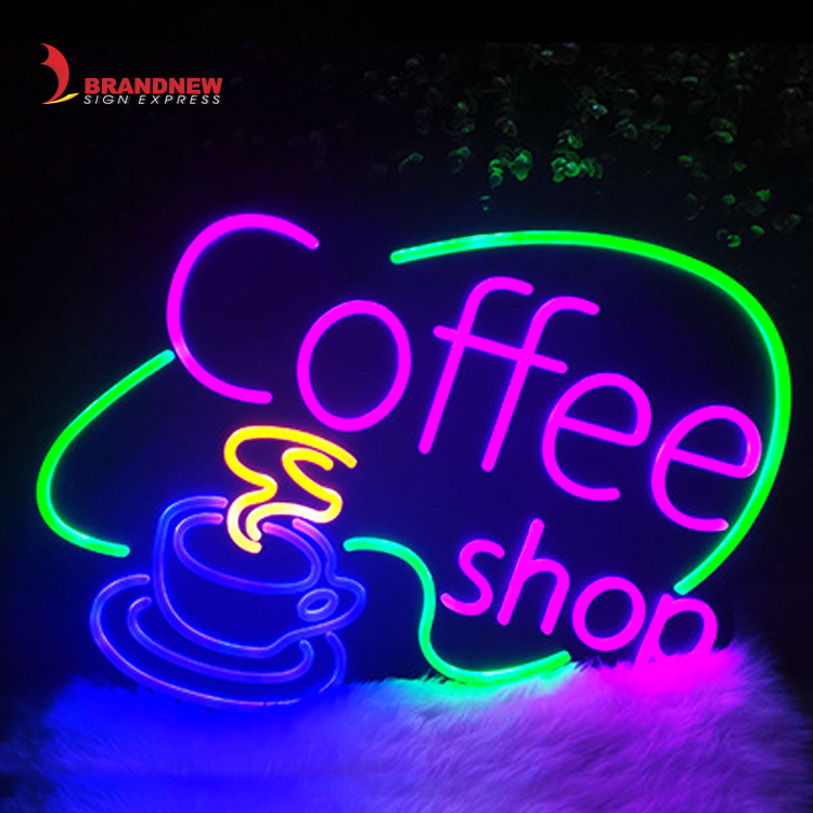 BRANDNEWSIGN Manufacturer Custom Led Outdoor Signs Store Front Acrylic Neon Sign Letter Light for Business Wall Decoration