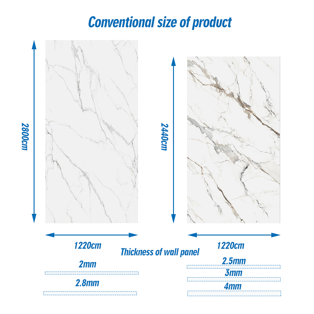 uv board interior decoration marble laminated plastic sheet pvc wall panel